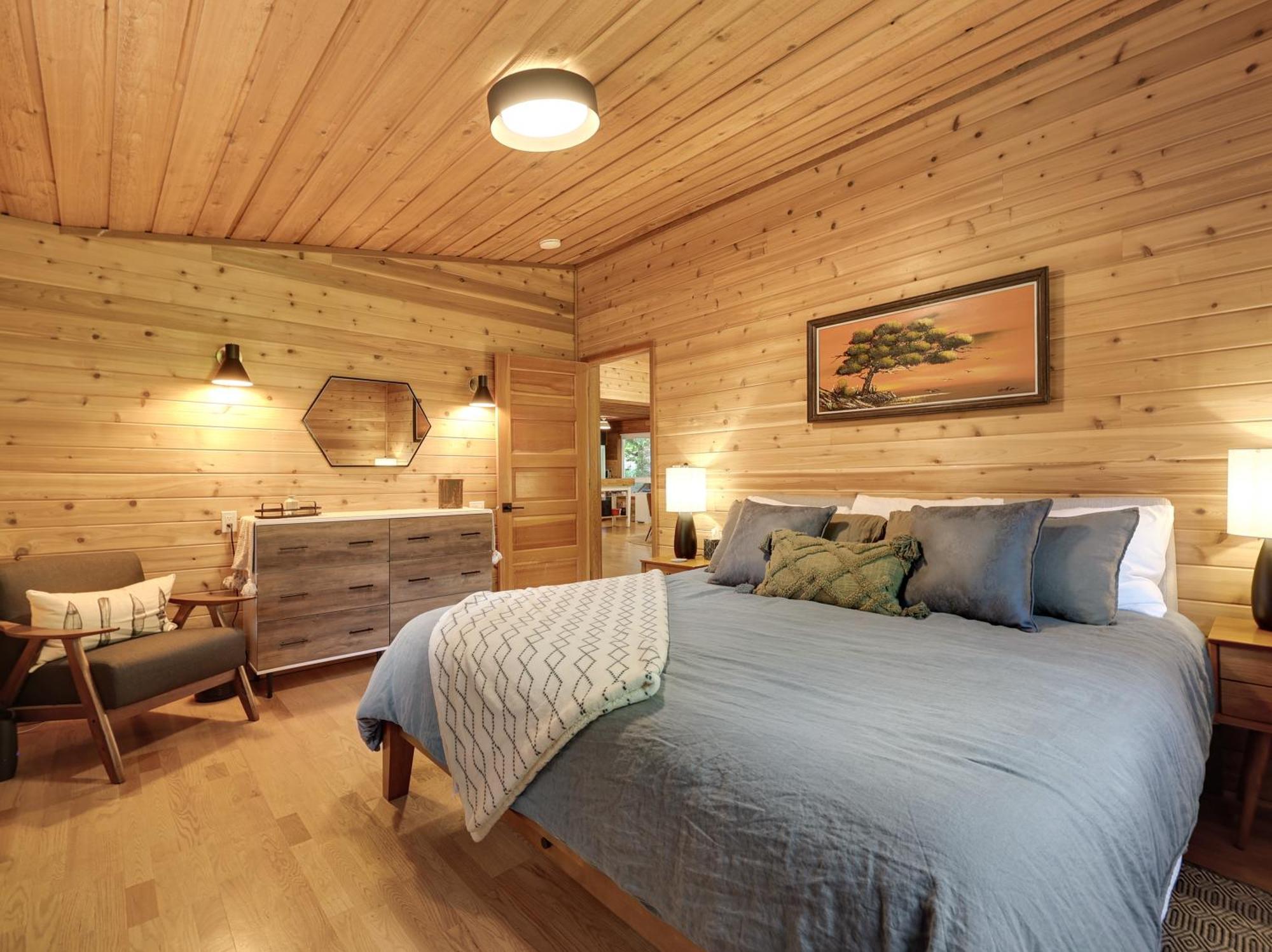 Woods Waves: Luxury Coast Cabin King Beds Pets 蒂拉穆克 外观 照片